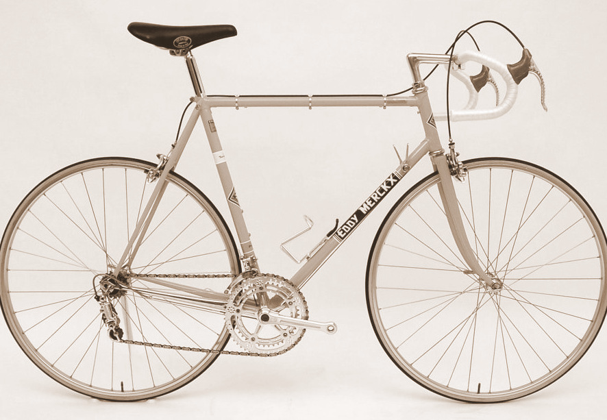 Oude koersfietsen